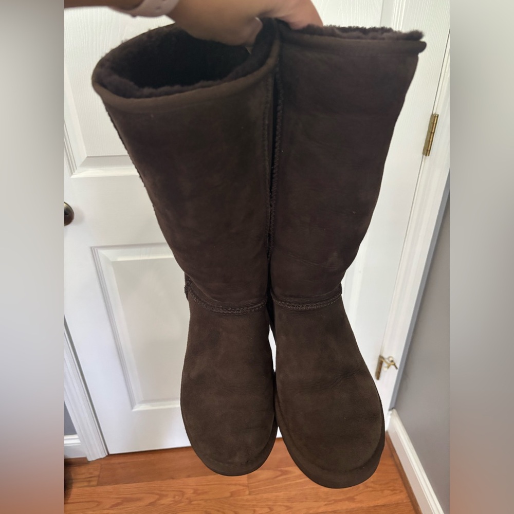 UGG Dark Brown Winter Boots